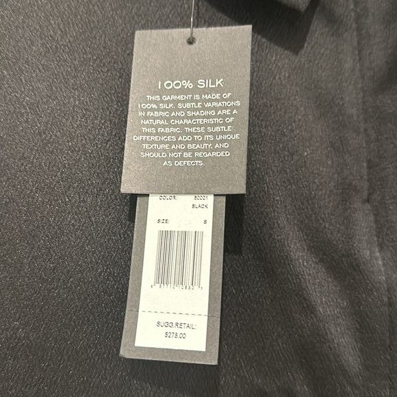 Marc by Marc Jacobs cowl neck black silk top (US S) - Picture 5 of 7